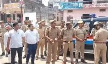 अमरमणि त्रिपाठी की चल-अचल संपत्ति कुर्क, अधिकारियों समेत भारी पुलिस फोर्स तैनात