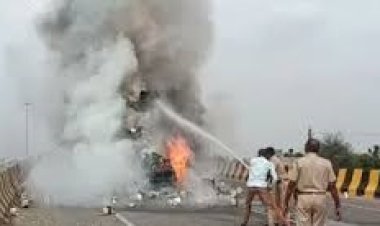 राजस्थान: सात लोगों की जिंदा जलने से मौत