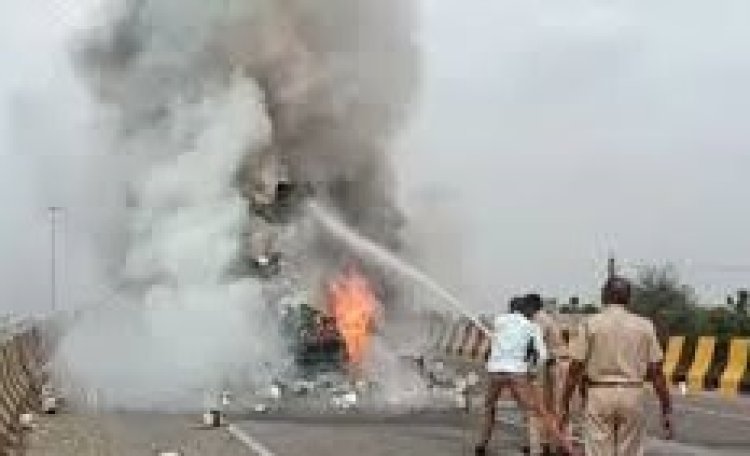 राजस्थान: सात लोगों की जिंदा जलने से मौत