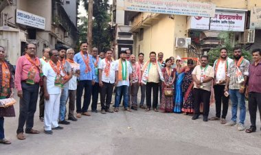 शिवसेना का जोरदार चुनावी प्रचार: खांदा कालोनी में जनता के बीच उत्साह और जोश का संचार