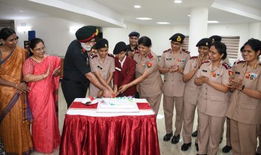 सैन्य नर्सिंग सेवा ने अंतर्राष्ट्रीय नर्स दिवस, 2024 मनाया