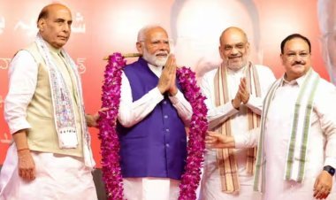 एनडीए सरकार का फिर से गठन: नीतीश कुमार और चंद्रबाबू नायडू ने समर्थन पत्र सौंपा