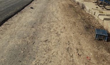 सर्विस रोड निर्माण में अनियमितता का आरोप