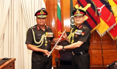 जनरल मनोज पांडे ने चार दशक की विशिष्ट सेवाओं के बाद थल सेना प्रमुख के पद से लिया सेवानिवृत्ति