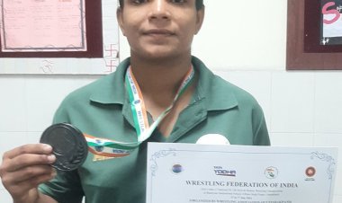 अर्पिता सरोज ने नेशनल कुश्ती में प्राप्त किया तीसरा स्थान