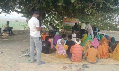 रुद्रपुर ब्लाक के तिघरा खैरवा ग्रामपंचायत में प्रधान वीर बहादुर यादव के कार्यों की सराहना