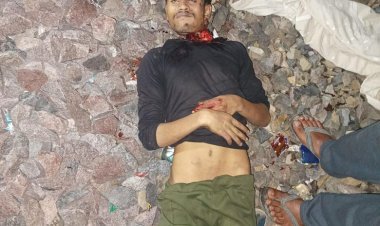 20 वर्षी युवक की रेलवे लाइन के किनारे मिली लाश