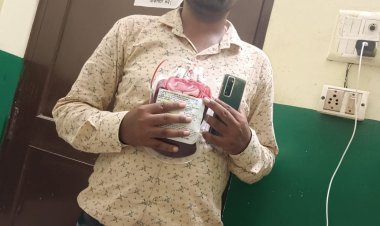 सी स्काई फाउंडेशन ट्रस्ट और अपना चैरिटेबल ब्लड बैंक ने बचाई एक जान, रक्तदान का महत्व हुआ स्पष्ट