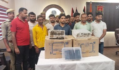 थाना गंभीरपुर की महत्वपूर्ण सफलता: अंतर्जनपदीय चोर गिरोह गिरफ्तार, 12 लाख रुपये के उपकरण बरामद