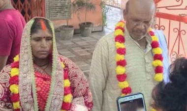 गजब:बहू पर दिल हार बैठा बुजुर्ग ससुर,घर से भागे,फिर गांव लौटकर मंदिर में की शादी