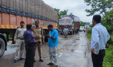 जल्द सुधरेगी बगही डाँड़ पुलकी हालत, कई विभागों के अधिकारियों ने किया निरीक्षण