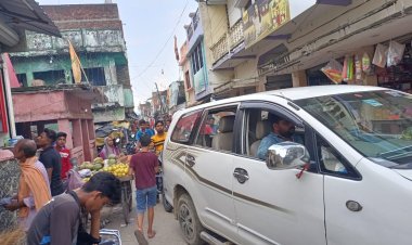 अतिक्रमण से सड़कें बनीं जाम का जंजाल, पुलिस की अनदेखी से बढ़ी दुकानदारों की हिम्मत