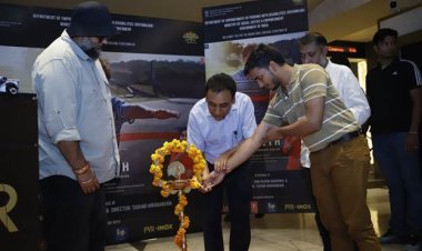 नई दिल्ली में भारतीय सांकेतिक भाषा में 'श्रीकांत' फिल्म की विशेष स्क्रीनिंग आयोजित की गई