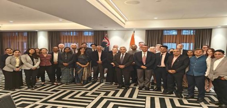 भारत-ऑस्ट्रेलिया सीईसीए वार्ता का 10वें दौर का आयोजन सिडनी में पांच ट्रैक पर किया गया