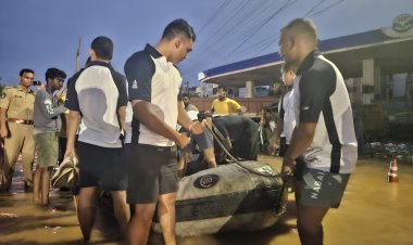 आंध्र प्रदेश में भारतीय नौसेना के बाढ़ राहत प्रयासों से संबंधित अपडेट