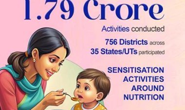 पूरक आहार के माध्यम से बच्चों का स्वास्थ्यकर विकास सुनिश्चित करना - पोषण माह 2024 का महत्वपूर्ण विषय है