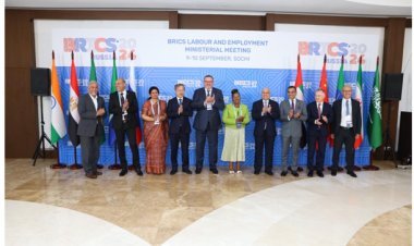 श्रम एवं रोजगार मंत्रालय के सचिव ने रूसी अध्यक्षता के तहत ब्रिक्स श्रम एवं रोजगार मंत्रिस्तरीय बैठक 2024 में भाग लिया