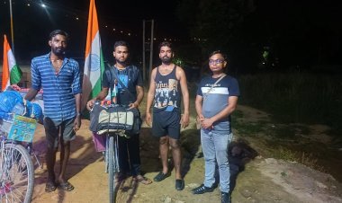 साइकिल यात्रा से भारत भ्रमण: पश्चिम बंगाल के दीपक पाल और सन्तु विश्वास का साहसिक संकल्प