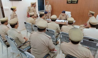 गोरखपुर के वरिष्ठ पुलिस अधीक्षक द्वारा गगहा थाने का औचक निरीक्षण, दिए महत्वपूर्ण दिशा-निर्देश