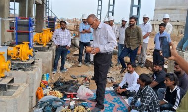 केयान डिस्टिलिरिज प्राइवेट लिमिटेड गीडा में हुआ विश्वकर्मा पूजा समारोह