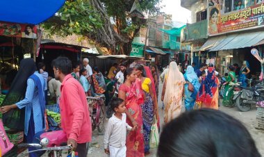 जीवित पुत्रीका पर्व पर महराजगंज की बाजारों में उमड़ी भीड़: माताओं ने किया व्रत से जुड़ी वस्तुओं की ख़रीदारी, चेहरे पर दिखी संतोष और श्रद्धा की झलक