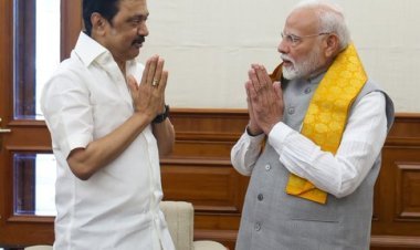 तमिलनाडु के मुख्यमंत्री ने प्रधानमंत्री से मुलाकात की