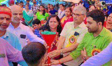 ब्लॉक स्तरीय बेसिक बाल क्रीड़ा प्रतियोगिता का शानदार आयोजन, खेलों के माध्यम से बच्चों के सर्वांगीण विकास पर जोर