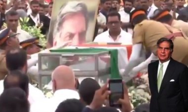 राष्ट्रीय ध्वज में लिपटे रतन टाटा: एक युग का अंत, इतिहास के सुनहरे पन्नों का समापन