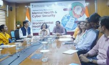 शिक्षा मंत्रालय ने विश्व मानसिक स्वास्थ्य दिवस पर मानसिक स्वास्थ्य और साइबर सुरक्षा पर कार्यशाला आयोजित की