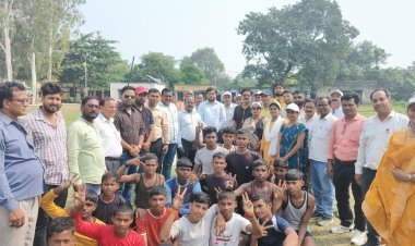 ब्लॉक स्तरीय क्रीड़ा प्रतियोगिता खजनी का हुआ समापन