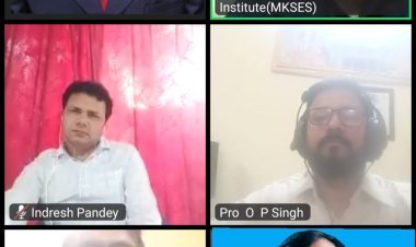 दिग्विजयनाथ पीजी कॉलेज एवं साइंस टेक इंस्टिट्यूट के संयुक्त तत्वाधान मे अनुसन्धान पर हुआ चर्चा