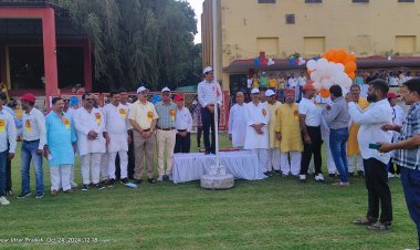 खेल से आता है जीवन में अनुशासन :डॉ मंगलेश श्रीवास्तव