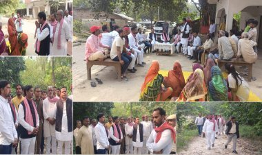 कटेहरी विधानसभा उपचुनाव: सपा उम्मीदवार शोभावती वर्मा के लिए सगड़ी विधायक डॉ. एच.एन. सिंह पटेल ने कसी कमर, जनसंपर्क में दिए प्रेरणादायक संदेश