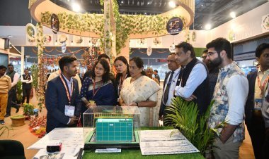 शोभा करंदलाजे ने 43वें भारत अंतर्राष्ट्रीय व्यापार मेला 2024 में “एमएसएमई मंडप” का दौरा किया