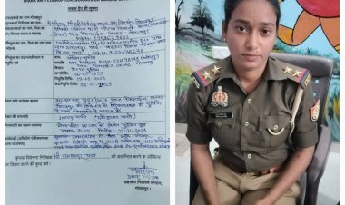 गोरखपुर में भ्रष्टाचार का भंडाफोड़: महिला उपनिरीक्षक रिश्वत लेते रंगे हाथ गिरफ्तार