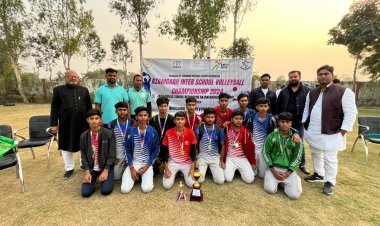 आजमगढ़ इंटर स्कूल वॉलीबॉल चैंपियनशिप: केन्द्रीय विद्यालय और यूनिवर्सल पब्लिक स्कूल का दमदार प्रदर्शन