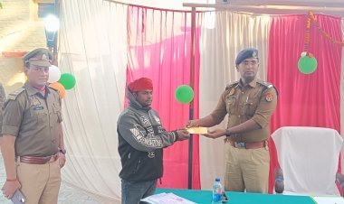 थाना रौनापार का वार्षिक निरीक्षण: अपर पुलिस अधीक्षक ग्रामीण ने पुलिस कर्मियों को दिए निर्देश, सराहनीय कार्यों पर सम्मानित