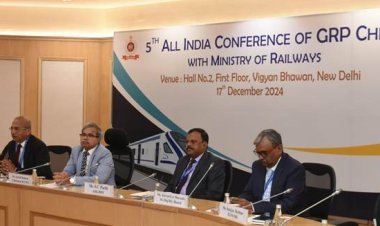 जीआरपी प्रमुखों की 5वीं कॉन्फ्रेंस: रेलवे सुरक्षा को सुदृढ़ बनाने पर जोर