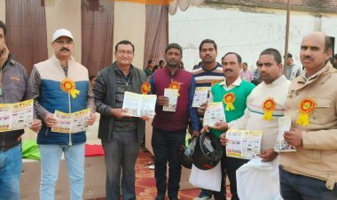 ग्राहक अधिकारों की सुरक्षा: अखिल भारतीय ग्राहक पंचायत ने खेल दिवस पर वितरित किए जागरूकता प्रपत्र