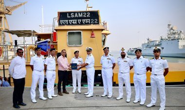 यार्ड 132 (एलएसएएम 22) की आपूर्ति पूरी