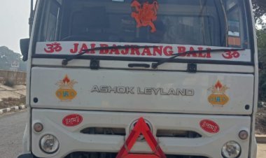 गगहा पुलिस को मिली बड़ी सफलता,दो ट्रक प्रतिबंधित चाइनीज लहसुन पकड़ा