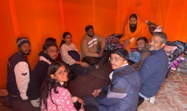 देशभर के छात्र महाकुंभ में इंटर्नशिप कार्यक्रम में भाग ले रहे, समरसता और पर्यावरणीय अध्ययन पर फोकस