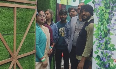 हेयर एक्सपर्ट जोन सैलून पर धूमधाम से मनाया गया गणतंत्र दिवस, ऊषा आर्या ने किया ध्वजारोहण