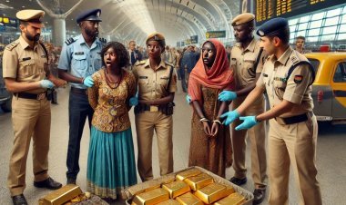 मुंबई एयरपोर्ट पर सोना तस्करी का बड़ा खुलासा! केन्या की चार महिलाएं गिरफ्तार, 4 करोड़ का सोना जब्त