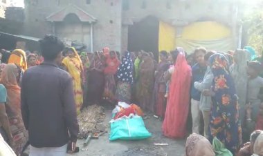 मझउँवा गांव में संदिग्ध परिस्थिति में शव की सुचना,मृतका के मामा की सूचना पर मौके पर पहुंची पुलिस |