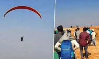जज्बे की उड़ान: रोड जाम के बीच पैराग्लाइडिंग से एग्जाम सेंटर पहुंचे छात्र ने सबको किया हैरान!