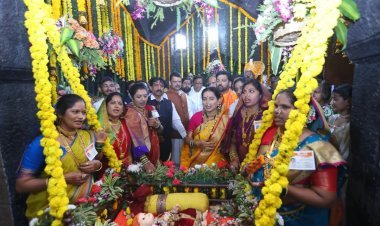 शौर्य, भक्ति और उत्सव की गूंज: शिवनेरी किले पर गूंज उठा 'शिवजन्मोत्सव'