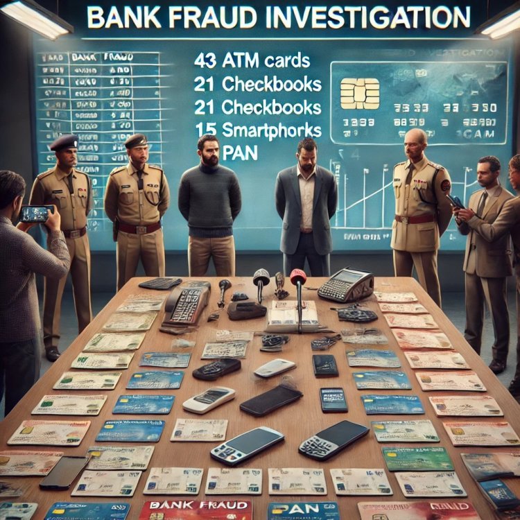 अहमदाबाद में साइबर ठगी का महाघोटाला! 43 ATM, 21 चेकबुक, 15 फोन और 4 करोड़ की ठगी – पूरा बैंकिंग सिस्टम हिला डाला
