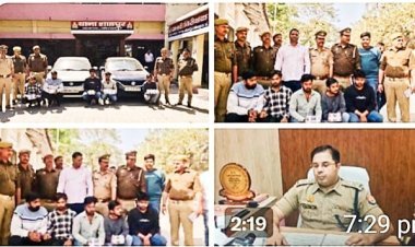 गोरखपुर में रंगदारी का खौफनाक खेल! ₹1 करोड़ की मांग, फायरिंग और फिर बड़ा खुलासा – 5 आरोपी गिरफ्तार