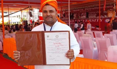 जयराम तिवारी को मिली पीएचडी उपाधि